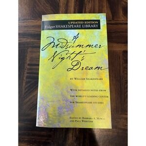 A Midsummer Night's Dream Folger Shakespeare Library Paperback
